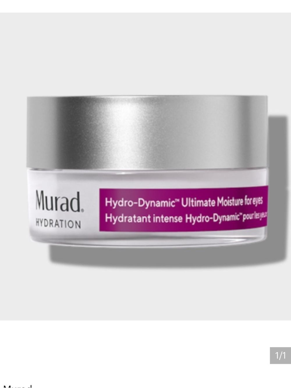 Murad hydration- hydro-dynamic ultimate moisture for eyes! New!